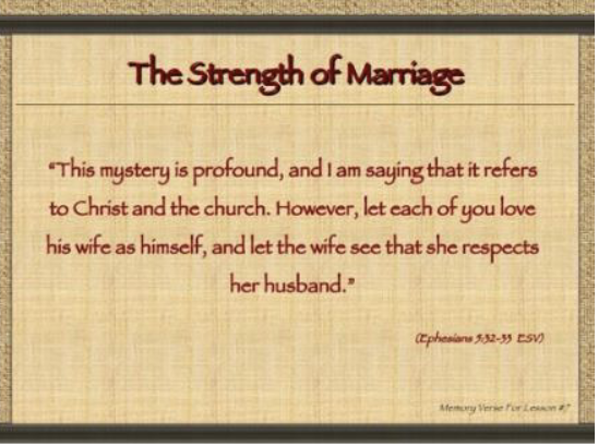 Marriage
